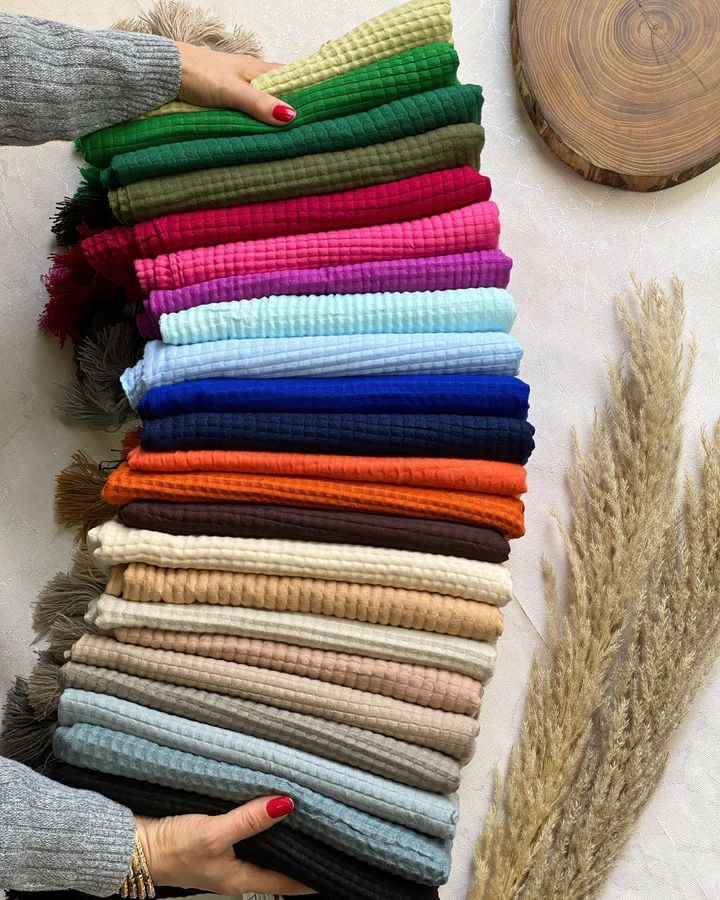 شال موهر پلیسه منگوله دار