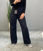 شلوار جین زنانه مدل نیم بگ کد j-300